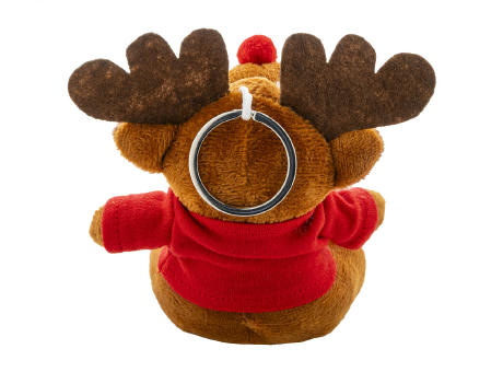 Plüsch-Weihnachtsrentier-Schlüsselanhänger Julren