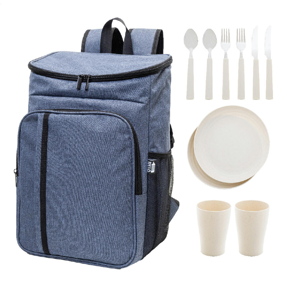 Picknick-Kühlrucksack, RPET Duonic