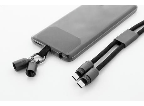 60W Handy-Lanyard-Kabel RPET Fastly