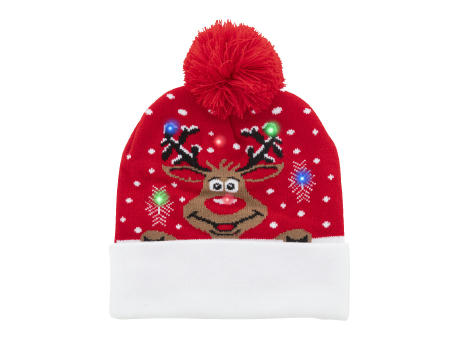 Weihnachts-LED-Wintermütze, Rentier Norrsken