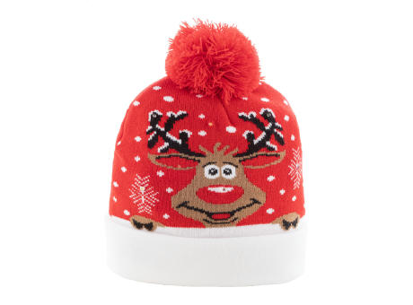 Weihnachts-LED-Wintermütze, Rentier Norrsken