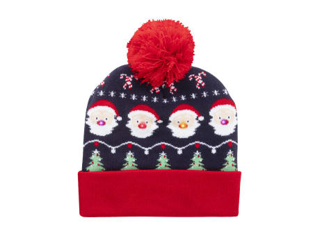 Weihnachts-LED-Wintermütze, Weihnachtsmann Norrsken