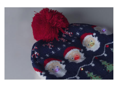 Weihnachts-LED-Wintermütze, Weihnachtsmann Norrsken