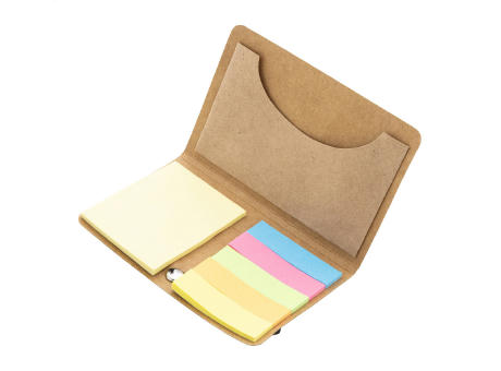 Haftnotizblock mit Kartenfach Cardnot