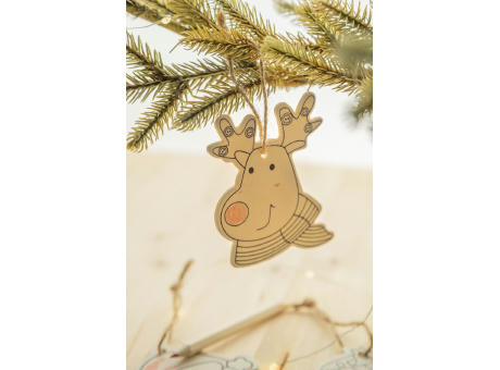 Christbaumschmuck zum Ausmalen Oppland