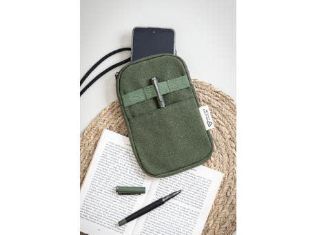 Umhängetasche für Handys aus recyceltem Canvas CanvaFon