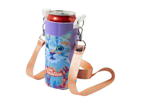 RPET-Dosenkühler, schlanker Typ PrintCan Carry