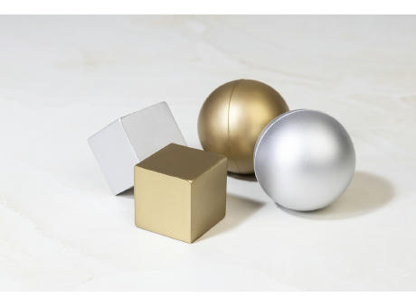 Metallic Antistressball Cubix Shine