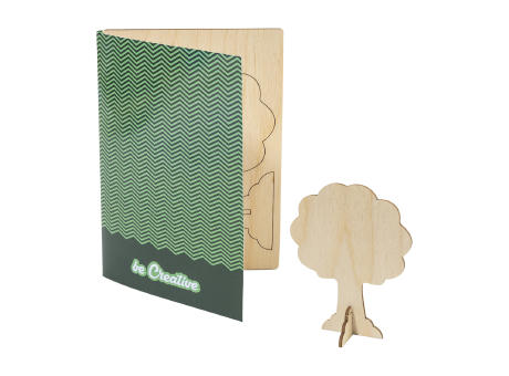 individuelle Puzzle-Postkarte, Baum SendCraft