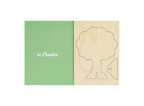 individuelle Puzzle-Postkarte, Baum SendCraft