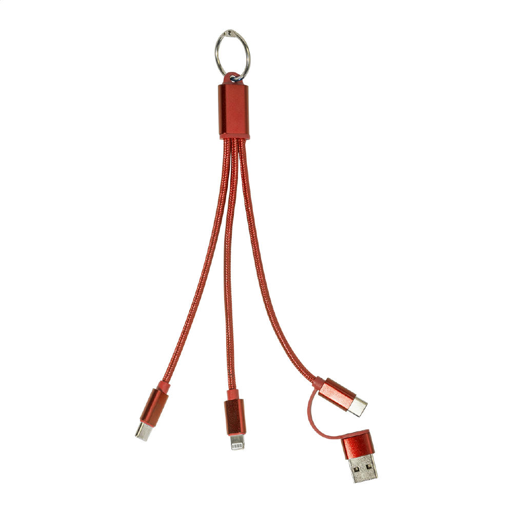 USB-Ladekabel mit Schlüsselanhänger Rafob
