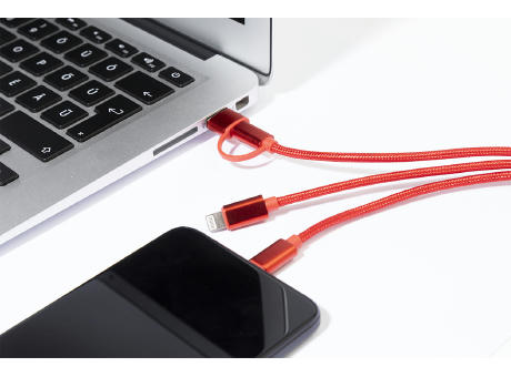 USB-Ladekabel mit Schlüsselanhänger Rafob