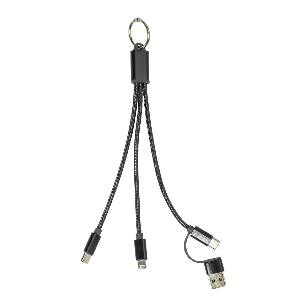 USB-Ladekabel mit Schlüsselanhänger Rafob