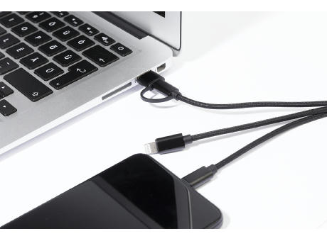 USB-Ladekabel mit Schlüsselanhänger Rafob