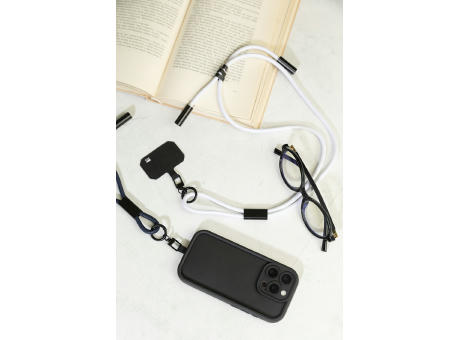 60W Lanyard mit Lade- und Datenkabel aus RPET HolCharge