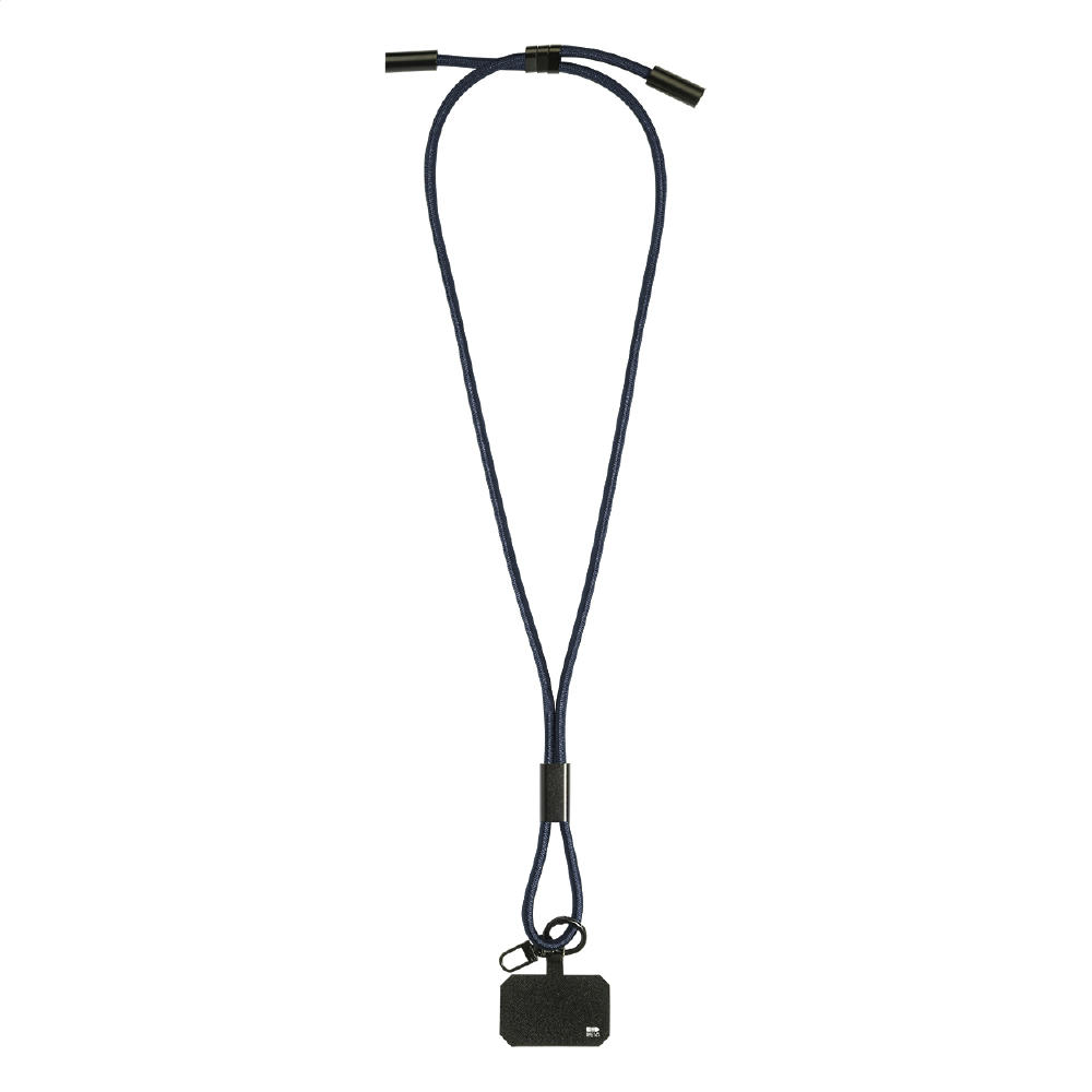 60W Lanyard mit Lade- und Datenkabel aus RPET HolCharge