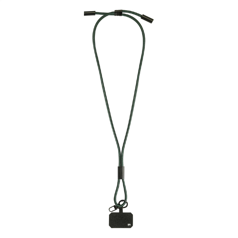 60W Lanyard mit Lade- und Datenkabel aus RPET HolCharge