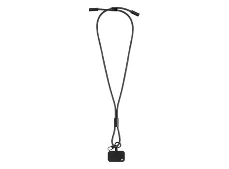 60W Lanyard mit Lade- und Datenkabel aus RPET HolCharge