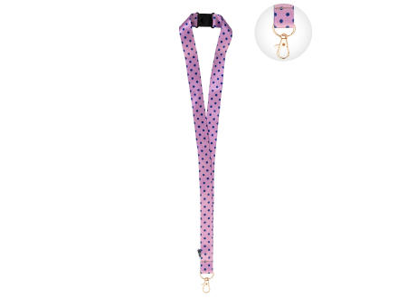 Individuelles Sublimationslanyard Subyard Shine Safe