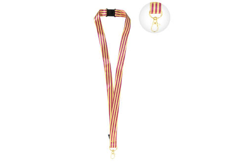 Individuelles Sublimationslanyard Subyard Shine Safe