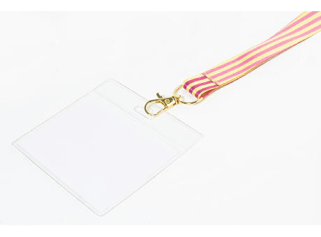 Individuelles Sublimationslanyard Subyard Shine Safe