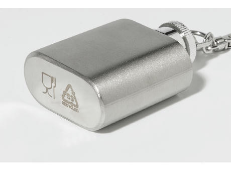 RSS Flachmann-Schlüsselanhänger Bering