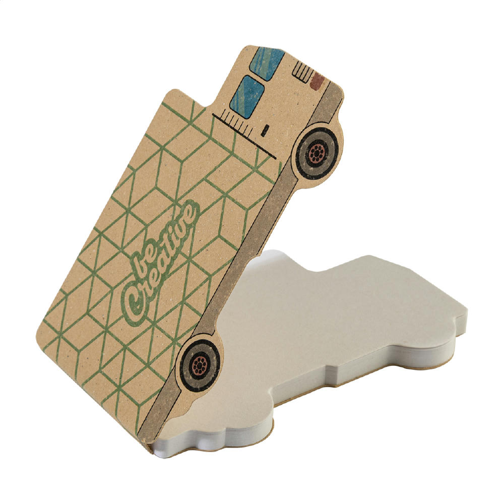 Individueller Haftnotizblock CreaStick Truck Eco
