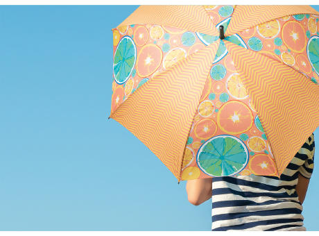 individueller Regenschirm CreaRain Eight