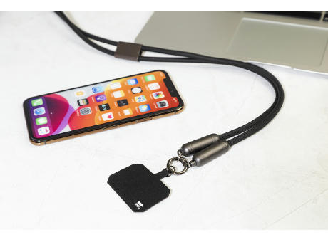 60W Handy-Lanyard-Kabel RPET Fastly