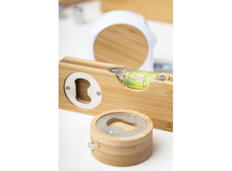 Wasserwaage mit Flaschenöffner Spiroo