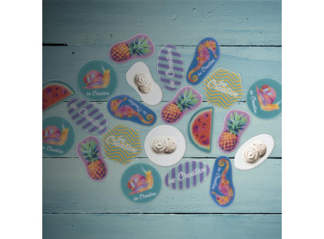 Anstecker mit Magnetbefestigung ColoBadge