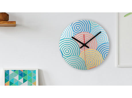 Wanduhr BeTime Alu D