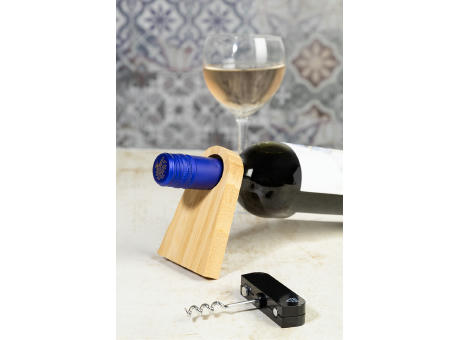 Flaschenhalter mit Korkenzieher Kyoho