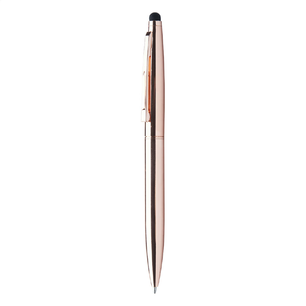 Touchpen mit Kugelschreiber Rosey