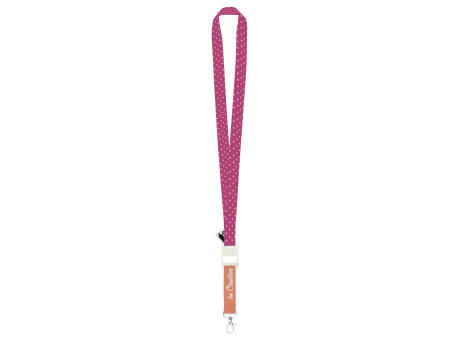 individuelles Sublimationslanyard Subyard Drink RPET
