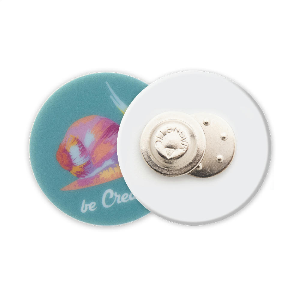 Anstecker mit Magnetbefestigung ColoBadge