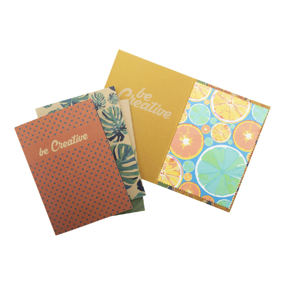 Postkarte mit Brillenreinigungstuch Dioptry Mail Eco