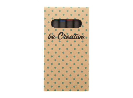 Individuelles Wachsmalstifte-Set (6 Stk.) Craxon 6 Eco
