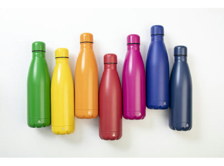 Flasche aus recyceltem Edelstahl Refill