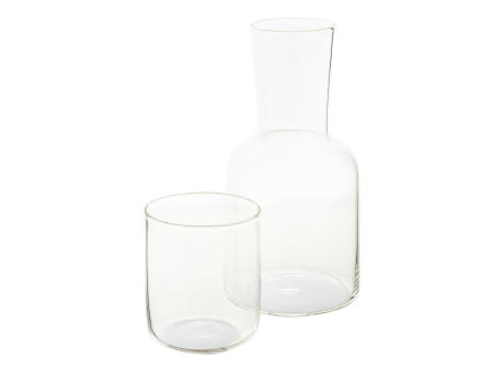 Getränkeset: Karaffe und Glas Palmer
