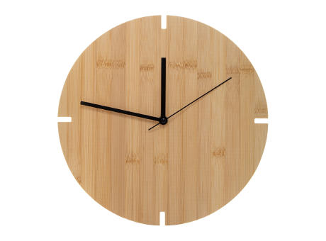 Wanduhr aus Bambus Tokei