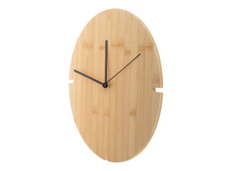 Wanduhr aus Bambus Tokei