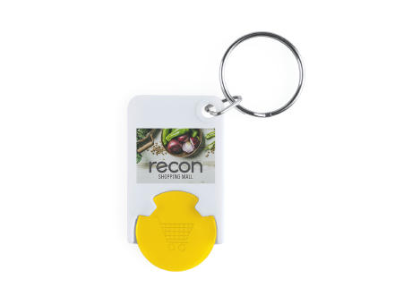 Schlüsselanhänger mit Einkaufswagenchip Trolex