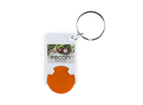Schlüsselanhänger mit Einkaufswagenchip Trolex