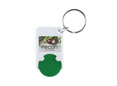 Schlüsselanhänger mit Einkaufswagenchip Trolex