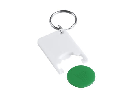 Schlüsselanhänger mit Einkaufswagenchip Trolex