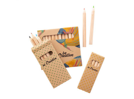 Individuelles Buntstifte-Set (6 Stk.) Penxil 6 Eco