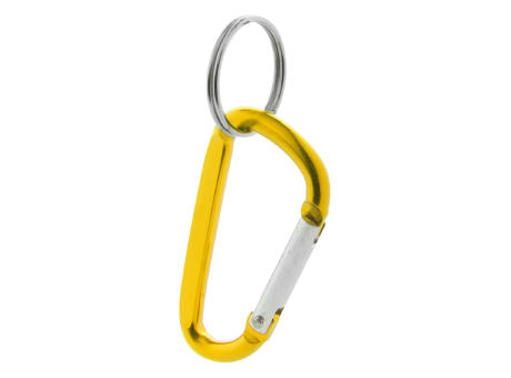 VMUTGA 6 Stück Carabiner Schlüsselanhänger – Abnehmbare Karabinerhaken, Aus Robustem Metall, In Schwarz & Silber, Vielseitig Einsetzbar