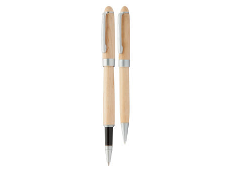 Kugelschreiber Set aus Holz Nawodu