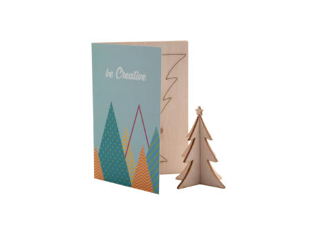 Weihnachtskarte, Tannenbaum CreaX